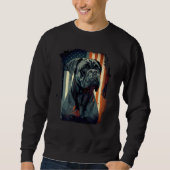 Sweatshirt Cane Corso Italian Mastiff Dog Patriotic USA Ameri (Devant)