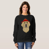 Sweatshirt Canine Handler I Fireman Chien I Firefighter Labra (Devant entier)
