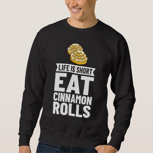 Sweatshirt Cannelle Roll Buns Recette Gluten Libre Keto (Devant)