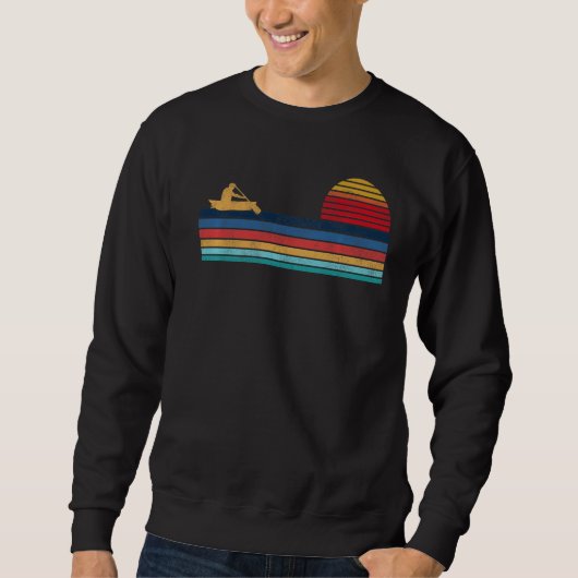 Sweatshirt Canoë Canoë Rétro Vintage (Devant)