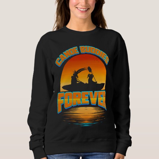 Sweatshirt Canoe driver  for paddle club canoe partner excurs (Devant)