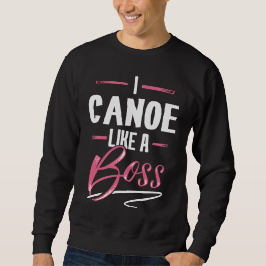 Sweatshirt CANOE Like A Boss  Lady Boss Girl Power (Devant)