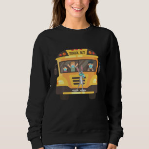 Sweatshirt Cant Masquer Mon Amour Pour Les Étudiants Bus Driv