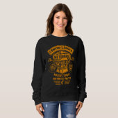 Sweatshirt Canyon Carver Vintage Motorcycle Retro Distressed  (Devant entier)