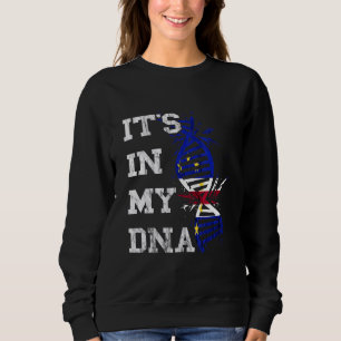 Sweatshirt Cap-Vert, c'est mon Drapeau des racines cap verdie