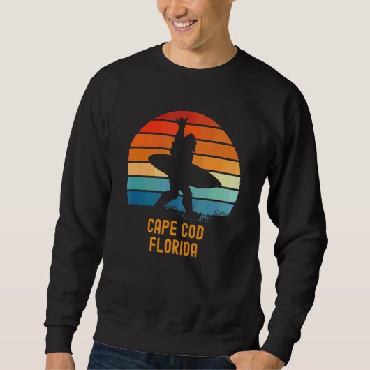 Sweatshirt Cape Cod Floride Sasquatch Souvenir (Devant)
