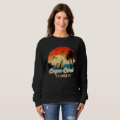 Sweatshirt Cape Coral Florida Souvenirs Family Road Trip Vaca (Devant entier)