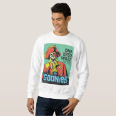 Sweatshirt Capitaine de l'Inferno Willy Pirate à un oeil (Devant entier)