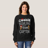 Sweatshirt Capitaine d'équipe de fabrication de biscuits pain (Devant entier)