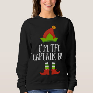 Sweatshirt Capitaine Elf Christmas Famille Im The El
