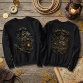 Sweatshirt Capitaine Maudit par le Sel – Les Morts ne Se Vant