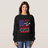 Sweatshirt Capitaine Mens (Devant entier)