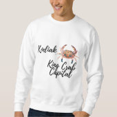 Sweatshirt Capitale du crabe de Kodiak (Devant)