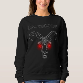 Sweatshirt Capricorn Dark Astrology | Minimal Occult Zodiac