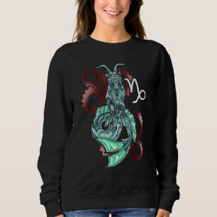 Sweatshirt Capricorne Horoscope Inspiré Capricorne Symbole Re
