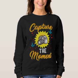 Sweatshirt Capturer Les Moments Photo Photographe De Caméra