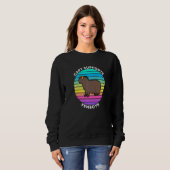 Sweatshirt Capy soutient Femboys Capybara aime Femboys (Devant entier)