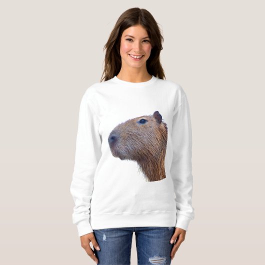 Sweatshirt Capybara (Devant entier)