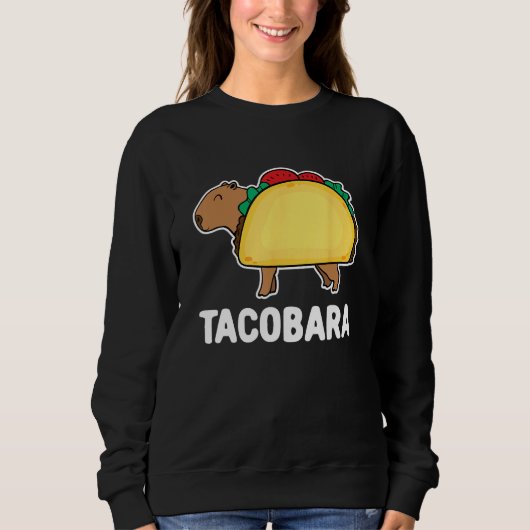 Sweatshirt capybara capybara in a taco (Devant)