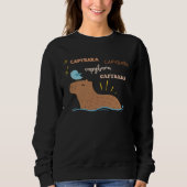 Sweatshirt Capybara Cute Capybara (Devant)