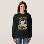 Sweatshirt Capybara Is My Spirit Animal (Devant entier)