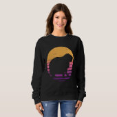 Sweatshirt Capybara Vintage (Devant entier)