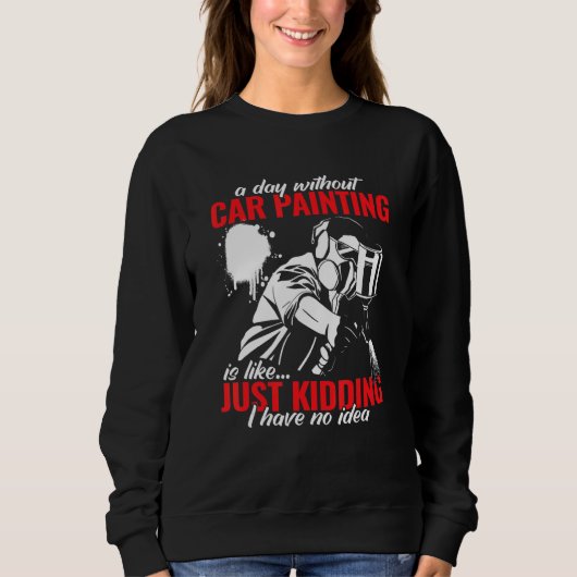 Sweatshirt car painter and car painter auto body painter for  (Devant)