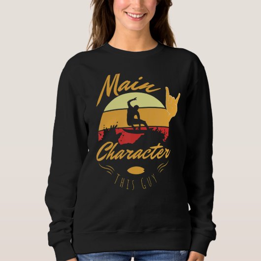 Sweatshirt Caractère principal Ce type (Devant)