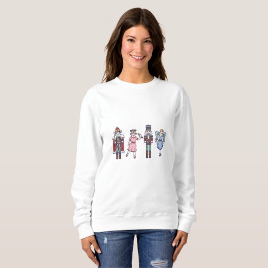 Sweatshirt Caractères Nutcracker (Devant entier)