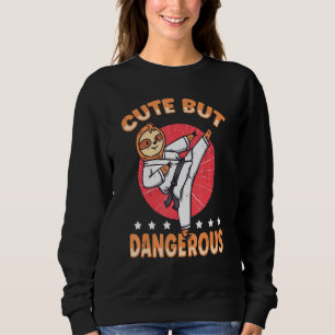 Sweatshirt Carate Mignonne Mais Dangereuse Faultier