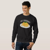 Sweatshirt Carbonara italien Carbonara Pasta (Devant entier)