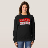 Sweatshirt Carburant Scotch Papa (Devant entier)