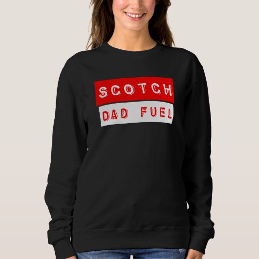 Sweatshirt Carburant Scotch Papa (Devant)
