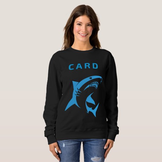Sweatshirt Card Shark Poker (Devant entier)