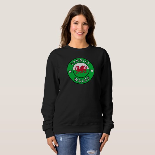 Sweatshirt Cardiff Wales (Devant entier)