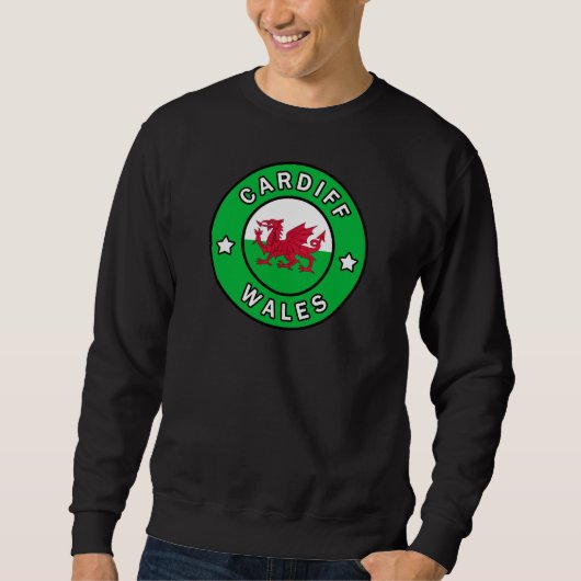 Sweatshirt Cardiff Wales (Devant)