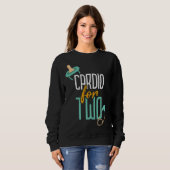 Sweatshirt Cardio for Two I Workout I Pregnancy (Devant entier)