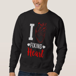 Sweatshirt Cardiologie Amour Fixer Coeurs Cardiologiste graph