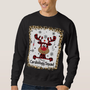 Sweatshirt Cardiologie blanchie Escadron Reindeer Cardiac Inf