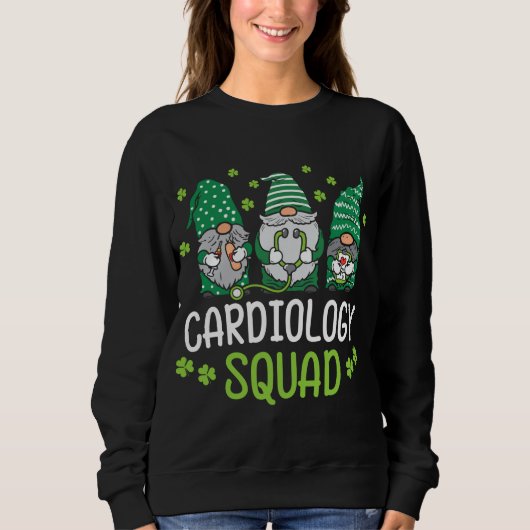 Sweatshirt Cardiologie Infirmière Squad Gnomes Amusants Infir (Devant)
