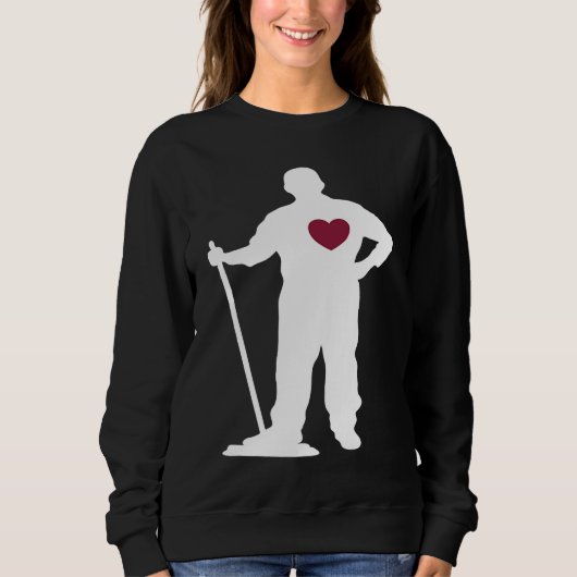 Sweatshirt caretaker cleaner janitor custodian cleanser for w (Devant)