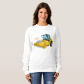 Sweatshirt Caricature à rouleaux de route (Devant entier)