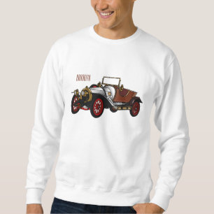 Sweatshirt Caricature de voiture classique 1920