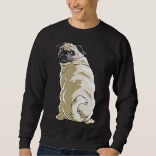 Sweatshirt Carlin Amusant animal de compagnie chiot Amoureux 