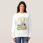 Sweatshirt Carlin Bunny mignon (Devant entier)