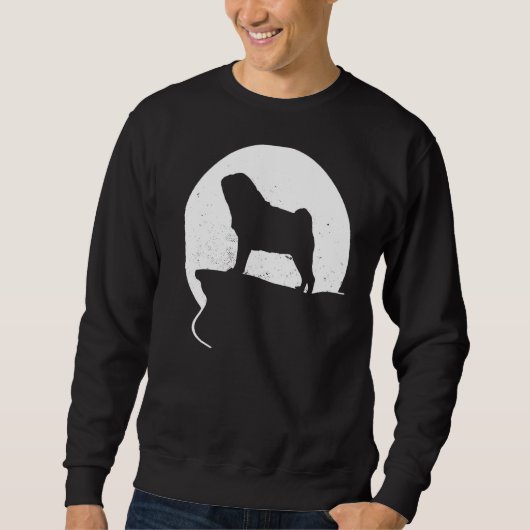 Sweatshirt Carlin Chien Rétro 26 (Devant)