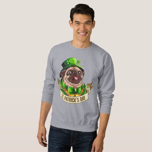 Sweatshirt Carlin de la Saint Patrick (Devant entier)