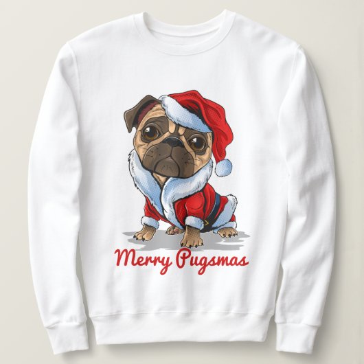 Sweatshirt Carlin de Noël (Design devant)