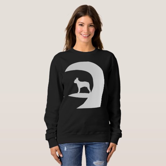 Sweatshirt Carlin de surf (Devant entier)