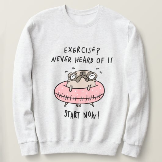 Sweatshirt Carlin d'exercice (Design devant)